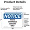 Signmission Waste Antifreeze Coolant Only, 10 in W x Rectangle, Vinyl Decal OS-2PACK-NS-D-710-L-18952 - alternate 6